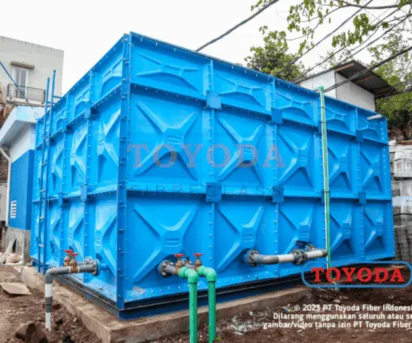 Proyek Panel Tank Fiberglass Toyoda Fiber — foto 3