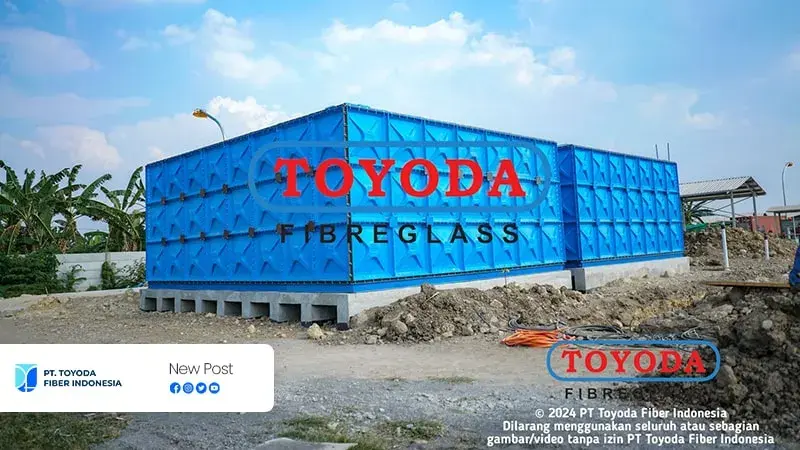 Perbandingan Panel Tank Fiberglass vs Tangki Beton untuk Proyek Industri