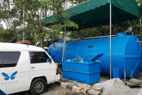 Proyek instalasi IPAL dan STP fiberglass Toyoda Fiber 12