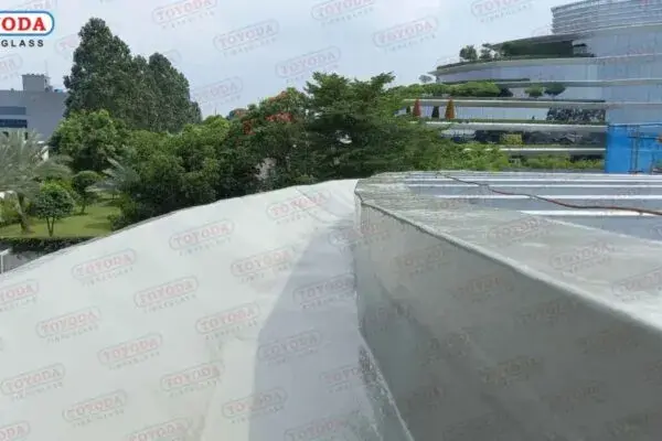 Proyek instalasi IPAL dan STP fiberglass Toyoda Fiber 5