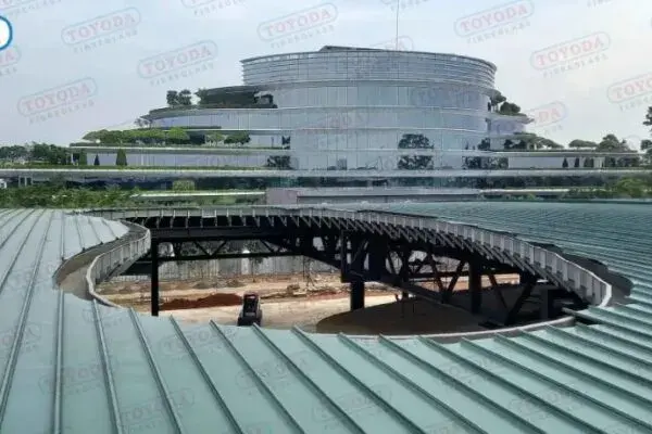 Proyek instalasi IPAL dan STP fiberglass Toyoda Fiber 6