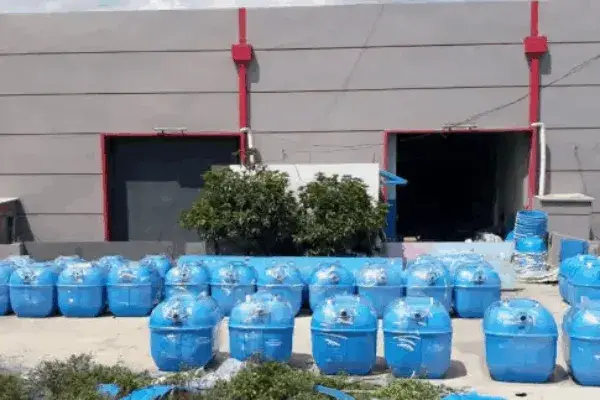 Proyek instalasi IPAL dan STP fiberglass Toyoda Fiber 9